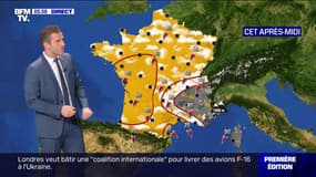 Ce mercredi sera plutôt ensoleillé, excepté dans le Sud-Est