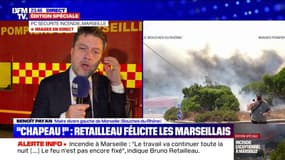 Incendie à Marseille: Benoît Payan remercie les habitants de sa ville pour avoir respecté les consignes de sécurité 