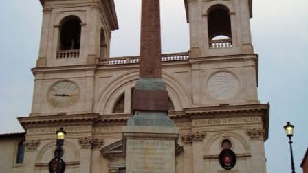 L'église Trinité-des-Monts à Rome