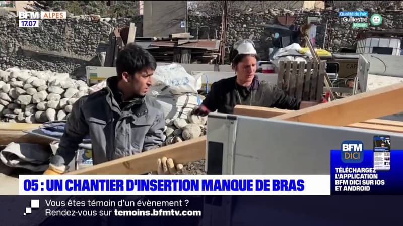 Hautes-Alpes: un chantier d'insertion qui manque de bras