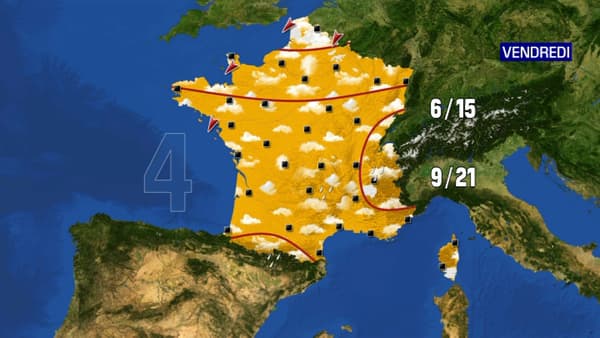Les prévisions pour le vendredi 2 avril 2021 Les prévisions pour le vendredi 2 avril 2021