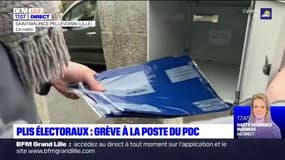 Plis électoraux: grève à La Poste du Pas-de-Calais