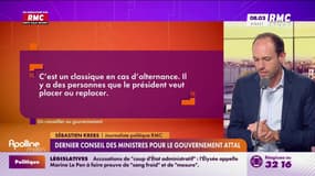 Législatives : Dernier conseil des ministres pour le gouvernement Attal