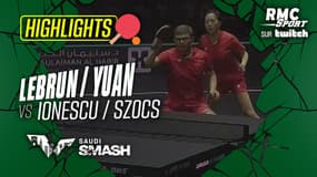 Résumé Saudi Smash : A. Lebrun / J. Yuan vs Ionescu / Szocs (double mixte)