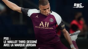PSG : Le troisième maillot dessiné avec la marque Jordan