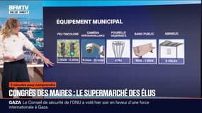 2 MINUTES POUR COMPRENDRE - Feux tricolores, radars, abribus... Le congrès des maires permet aussi aux édiles d'équiper leur ville en mobilier urbain... et ça coûte très cher