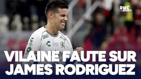 Football : James Rodriguez victime d'une vilaine faute au Mexique