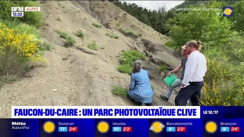 Faucon-du-Caire: un parc photovoltaïque provoque la colère de certains habitants