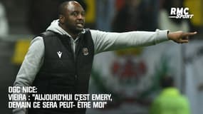 Nice: "Aujourd'hui c'est Emery, demain ce sera peut-être moi" lance Vieira désabusé