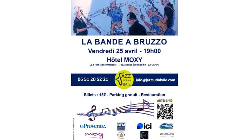 JAZZ SUR LA BAIE - LA BANDE À BRUZZO