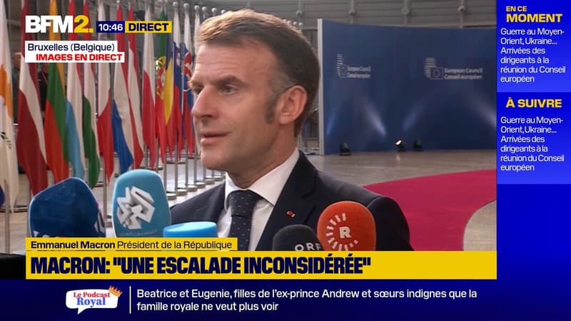 Guerre au Moyen-Orient: Emmanuel Macron appelle à des discussions "directes" entre Américains et Iraniens sur les infrastructures énergétiques