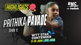 Résumé / WTT Star Contender Ljubljana (1/2 de finale) - Prithika Pavade vs Shin Yubin