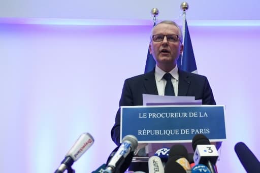 Le procureur de la République de Paris, Rémy Heitz, lors d'une conférence de presse à Strasbourg, le 12 décembre 2018 Le procureur de la République de Paris, Rémy Heitz, lors d'une conférence de presse à Strasbourg, le 12 décembre 2018