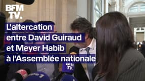 "Barre-toi d'ici!": l'altercation tendue entre David Guiraud et Meyer Habib 