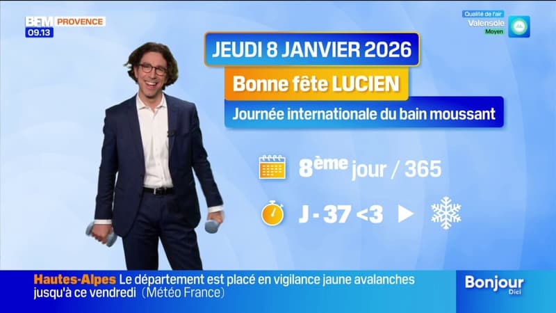 Vos bonnes résolutions ? - La météo de Colas du jeudi 8 janvier 2026