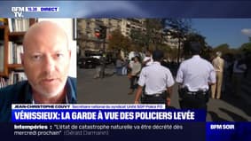 Jean-Christophe Couvy (Unité SGP Police FO): "Quand on utilise son arme de service, c'est pour sauver sa peau"