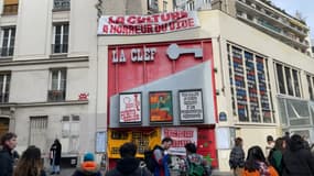 Le cinéma La Clef à Paris. 