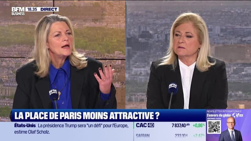 Marie-Anne Barbat-Layani (AMF) : La Place de Paris moins attractive ? - 22/01