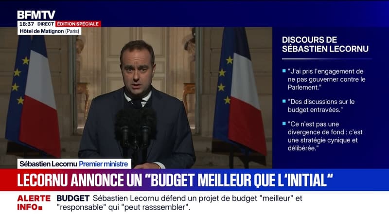 "Nous ne toucherons pas aux allègements de charges" assure Sébatien Lecornu