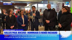 Lyon: un hommage à Renée Richard rendu aux halles Paul Bocuse