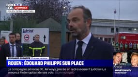 Édouard Philippe sur l'incendie à Rouen: "Dès que les analyses seront effectuées, nous publierons les résultats" 