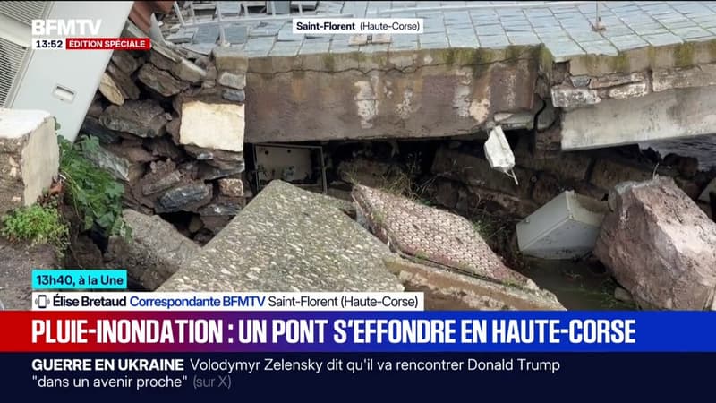 Intempéries : la moitié de la commune de Saint-Florent privée d'eau