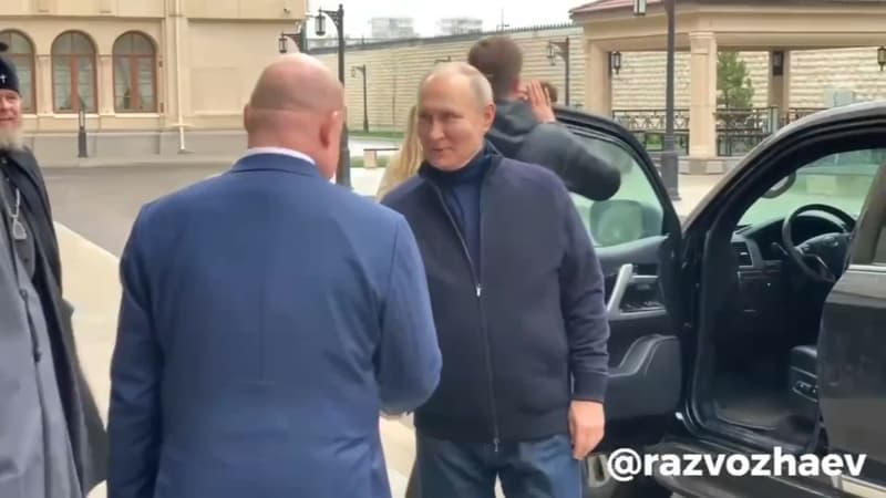 Vladimir Poutine en Crimée pour le 9e anniversaire de son annexion par la Russie