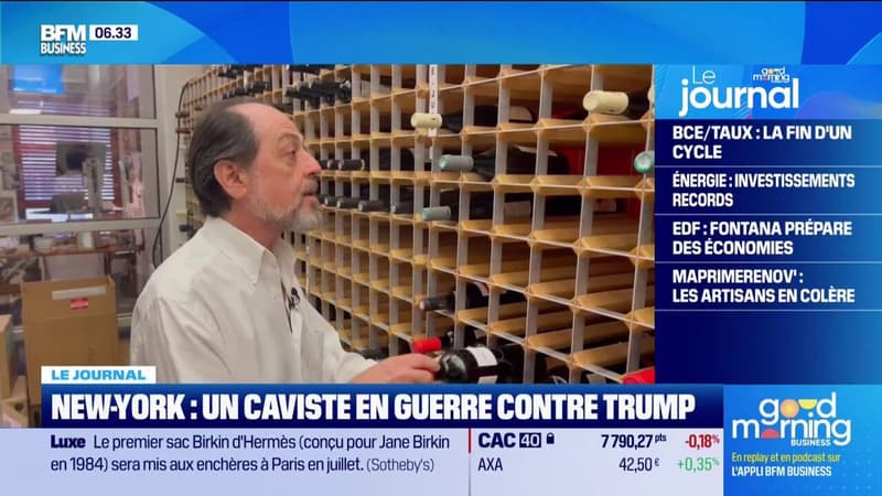 New York: un caviste en guerre contre Trump