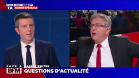 "Le sujet est grotesque": Jean-Luc Mélenchon défend Thomas Portes qui pose avec un ballon à l'effigie d'Olivier Dussopt