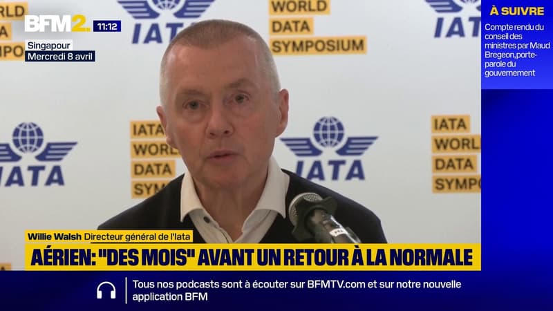 Transport aérien: l'approvisionnement en kérosène mettra "des mois" pour revenir à la normale, selon l'IATA