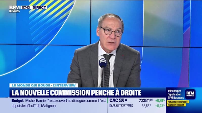 Le monde qui bouge - L'Interview : La nouvelle Commission penche à droite - 02/12