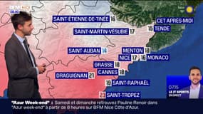 Météo Côte d’Azur: un lundi ensoleillé, 17°C à Nice et 18°C à Menton