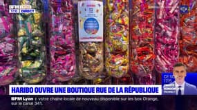 Lyon: une boutique Haribo a ouvert ses portes rue de la République