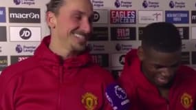 Zlatan Ibrahimovic et Paul Pogba