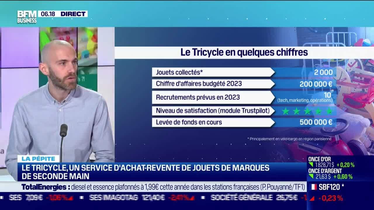 La pépite: Le Tricycle, un service d'achat-revente de jouets de marques