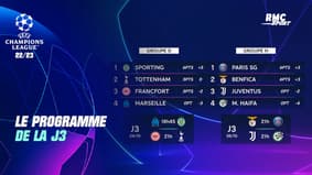Ligue des champions : Le programme de la J3 avec OM-Sporting et Benfica-PSG