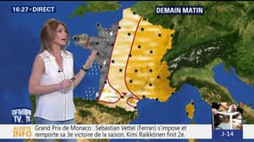 La météo pour ce lundi 29 mai 2017