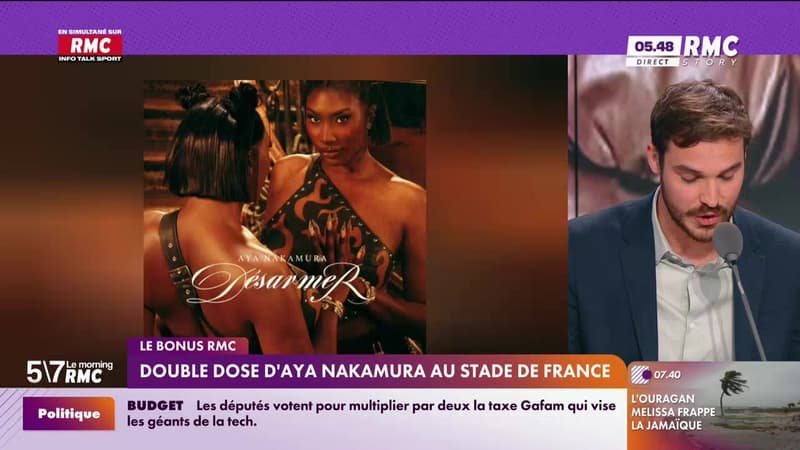Le bonus RMC : Double dose d'Aya Nakamura au Stade de France - 29/10