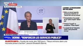 Élisabeth Borne: "Le projet de loi 'industrie verte' sera présenté en Conseil des ministres mi-mai et débattu au Parlement cet été" 