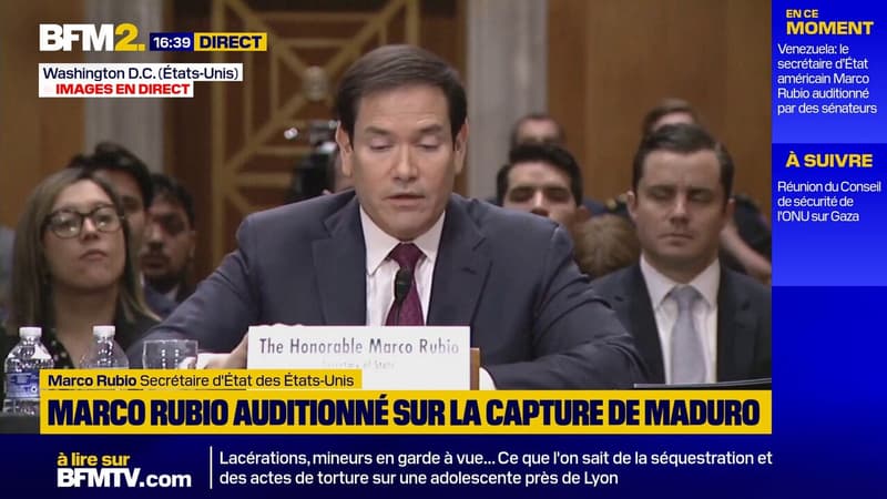 Dépense des pays européens dans l'Otan: "Il doit y avoir un rééquilibrage", déclare Marco Rubio