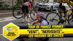 Tour de France femmes : "Vent", "nervosité"... les raisons des nombreuses chutes