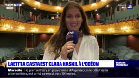 Marseille: Laeticia Casta joue Clara Haskil à l'Odéon