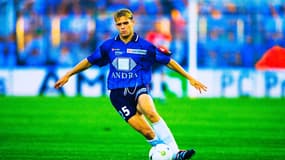 Jérôme Rothen sous les couleurs de l'Estac en 2001
