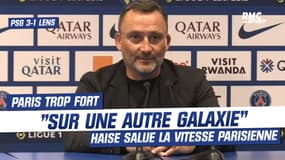 PSG 3-1 Lens : "Sur un autre galaxie", Haise fait l'éloge de la vitesse parisienne