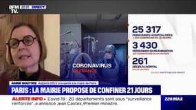 Paris: pour Anne Souyris, il faut un "confinement total" avec une "fermeture des écoles et des lieux collectifs"