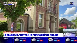 Fourgon attaqué dans l'Eure: à Blangy-le-Château, le choc après le drame