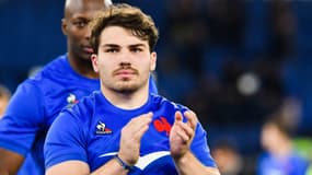 Antoine Dupont face à l'Italie, en février 2023.