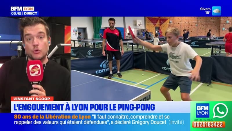 Lyon: l'engouement pour le ping-pong (1/1)