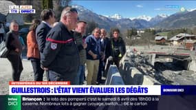 Intempéries dans les Hautes-Alpes: trois mois après, l'État vient évaluer les dégâts