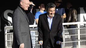 Bernard Laporte et Mohed Altrad